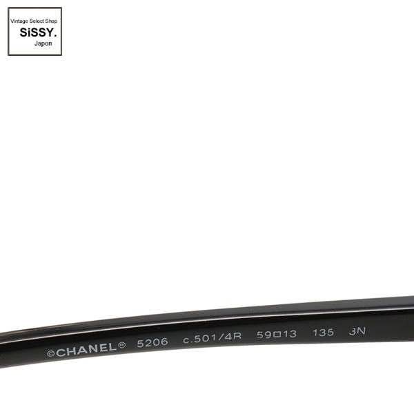 ■シャネル■ ココマーク ティアドロップサングラス ブラック 【CHANEL】