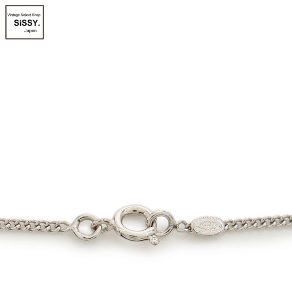 ■シャネル■ ココマーク ネックレス ラインストーン シルバー 06V 【CHANEL】