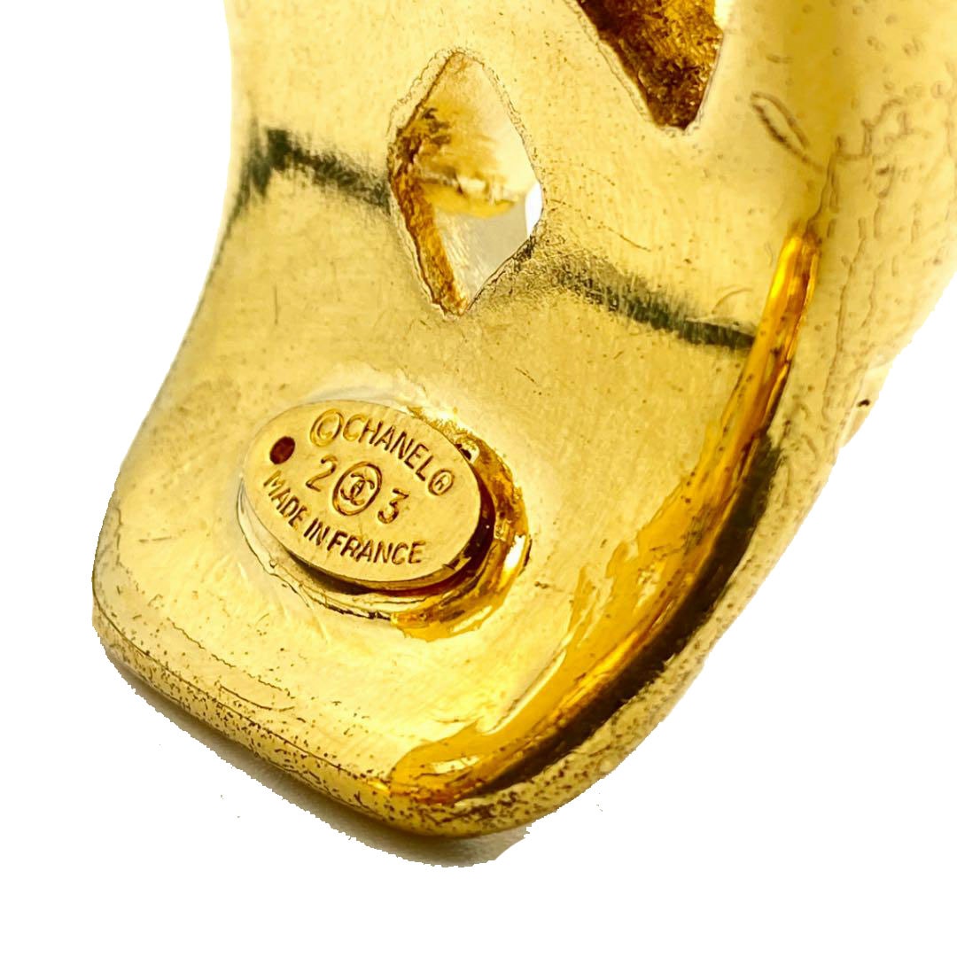 CHANEL シャネル マトラッセ ヴィンテージ バングル ブレスレット 23