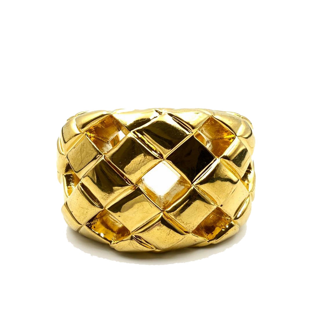 CHANEL シャネル マトラッセ ヴィンテージ バングル ブレスレット 23