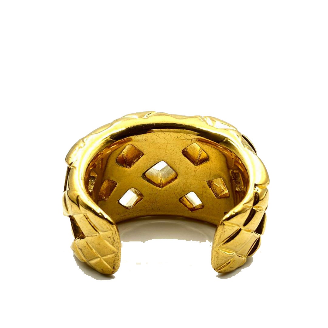 CHANEL シャネル マトラッセ ヴィンテージ バングル ブレスレット 23