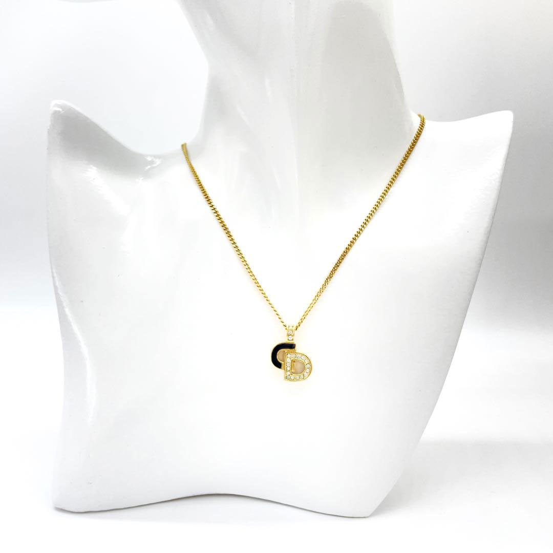 カテゴリ Christian Dior - クリスチャンディオール ネックレス CDロゴ