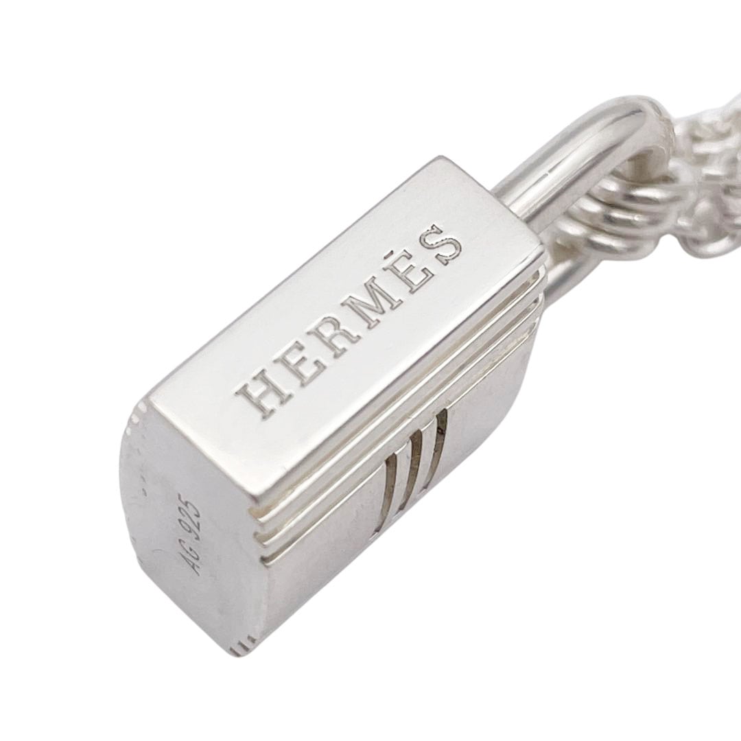 HERMES エルメス ネックレス カデナ＆キー ペンダント アミュレット