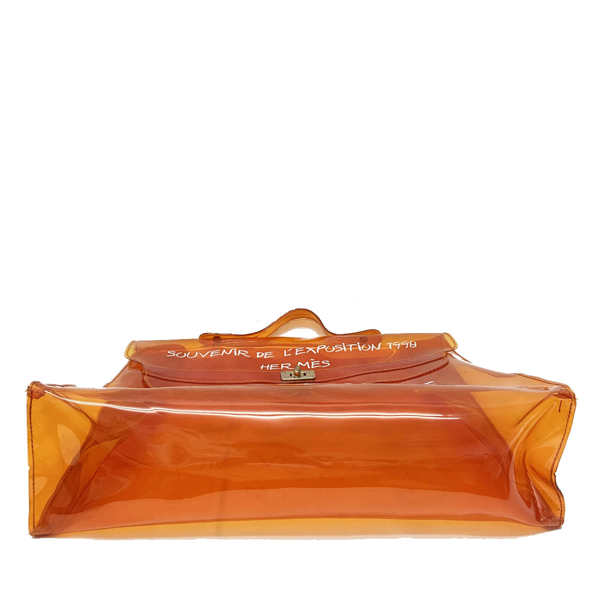 HERMES クリアバッグ限定品 希少 Hermès エルメス クリア ケリーバッグ 限定 ビニールケリー
