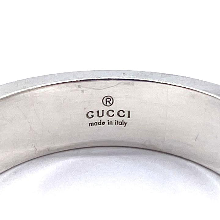 GUCCI グッチ GGロゴリング 指輪 925 シルバー #25（約24号）