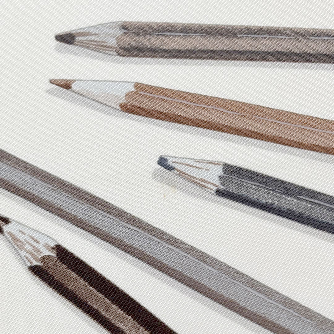 HERMES エルメス スカーフ カレ90 『A VOS CRAYONS(さあ色鉛筆を出して！)』 シルク アイボリー系