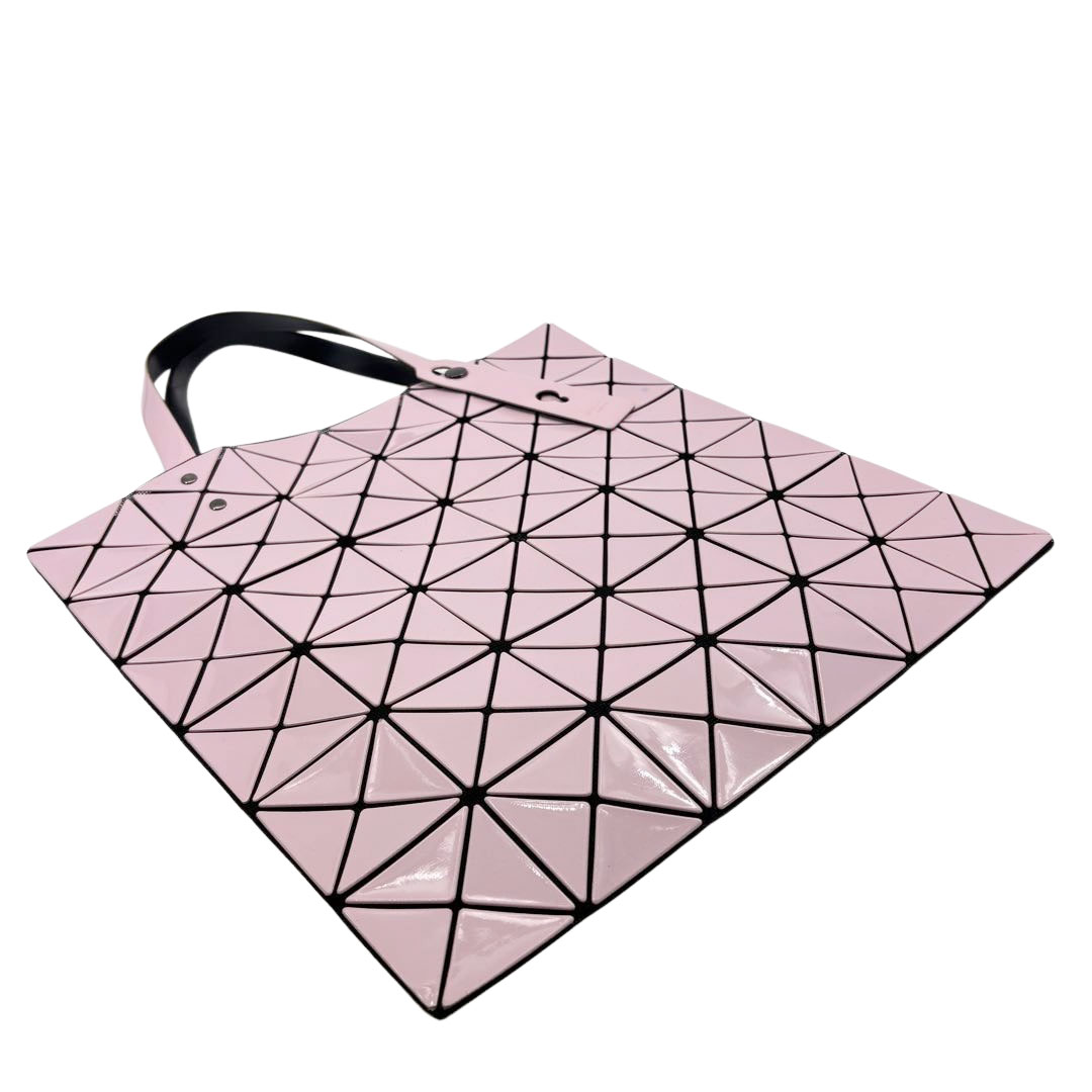 ISSEY MIYAKE BAOBAO イッセイミヤケ バオバオ ルーセント トートバッグ 6×6 ライトピンク BB81-AG532