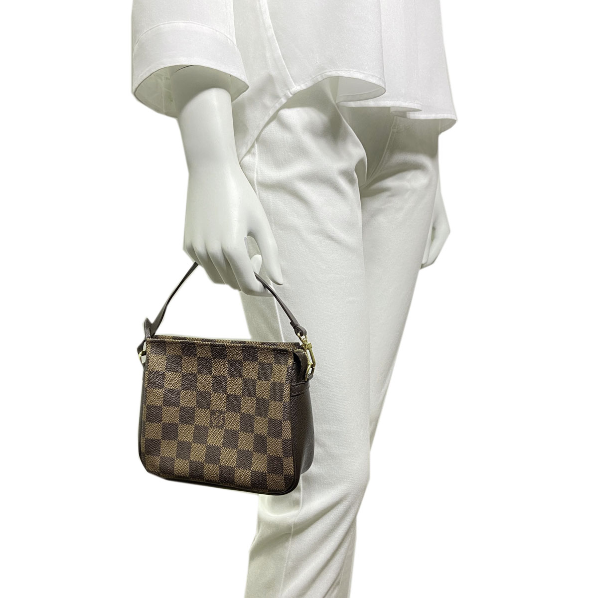 ■ルイヴィトン■ ポーチ トゥルース・メイクアップ ダミエ エベヌ（ブラウン系） N51982 【LOUIS VUITTON】