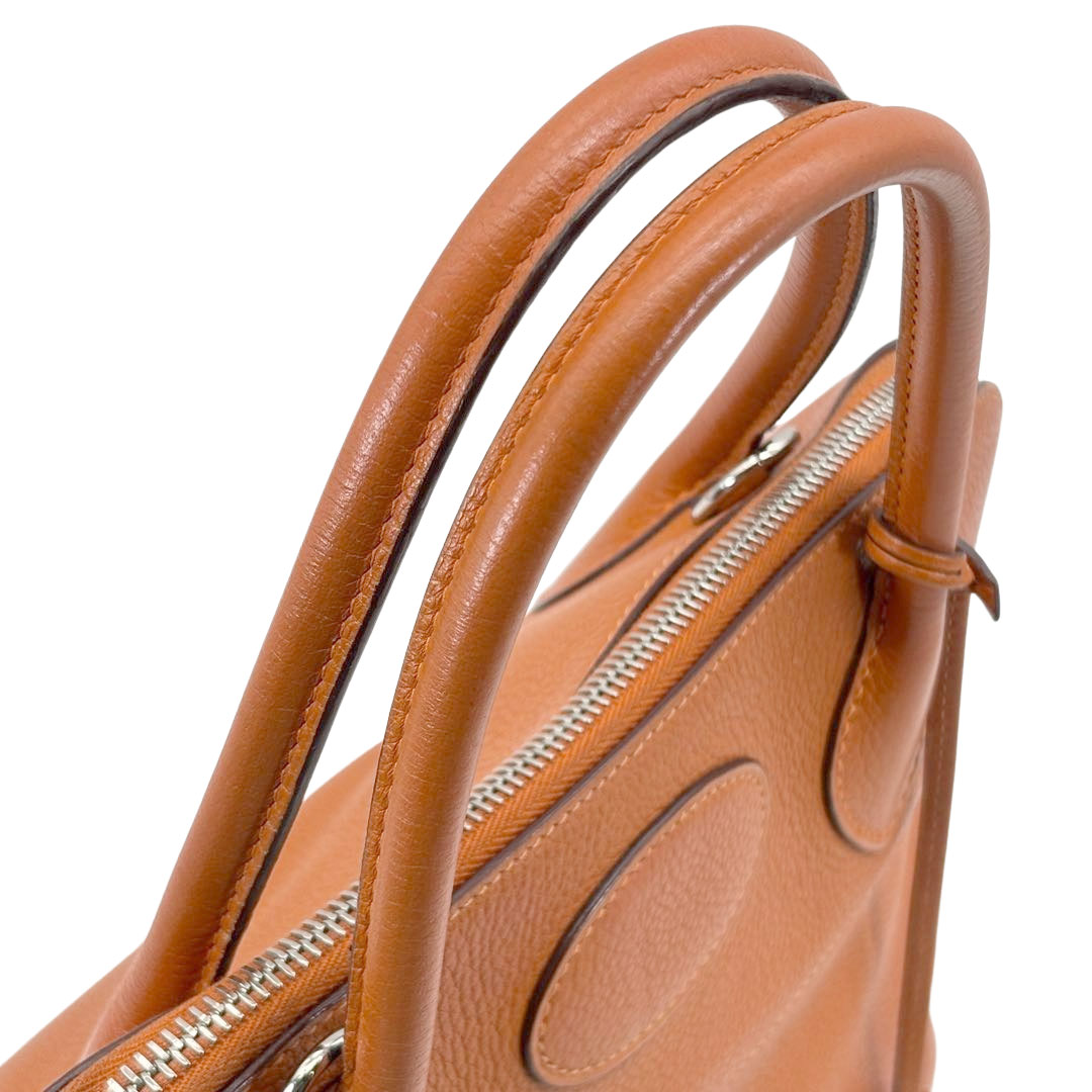 HERMES エルメス ボリード31 2WAYハンドバッグ トリヨンクレマンス ポティロン/シルバー金具 □K刻印