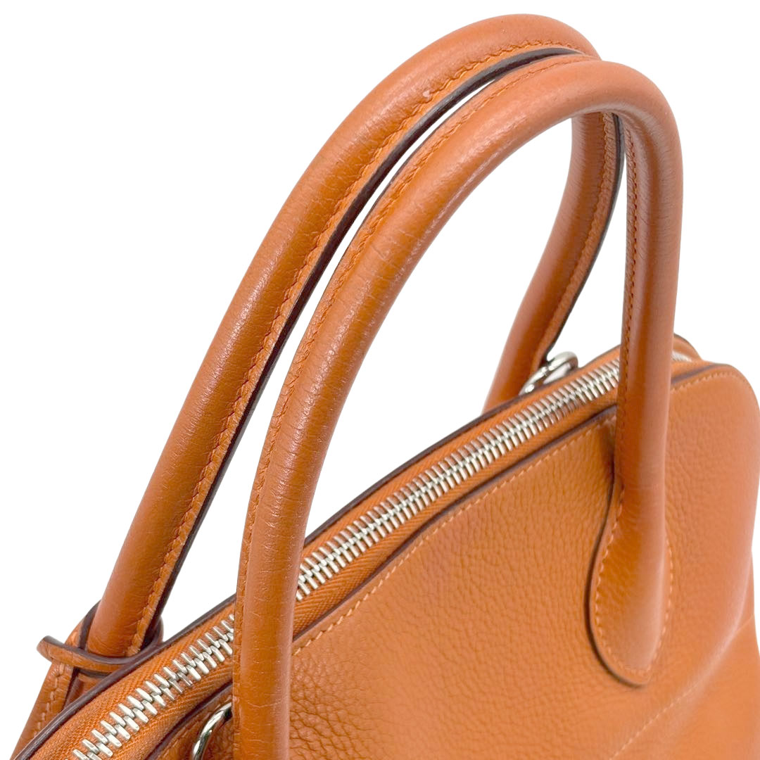 HERMES エルメス ボリード31 2WAYハンドバッグ トリヨンクレマンス ポティロン/シルバー金具 □K刻印