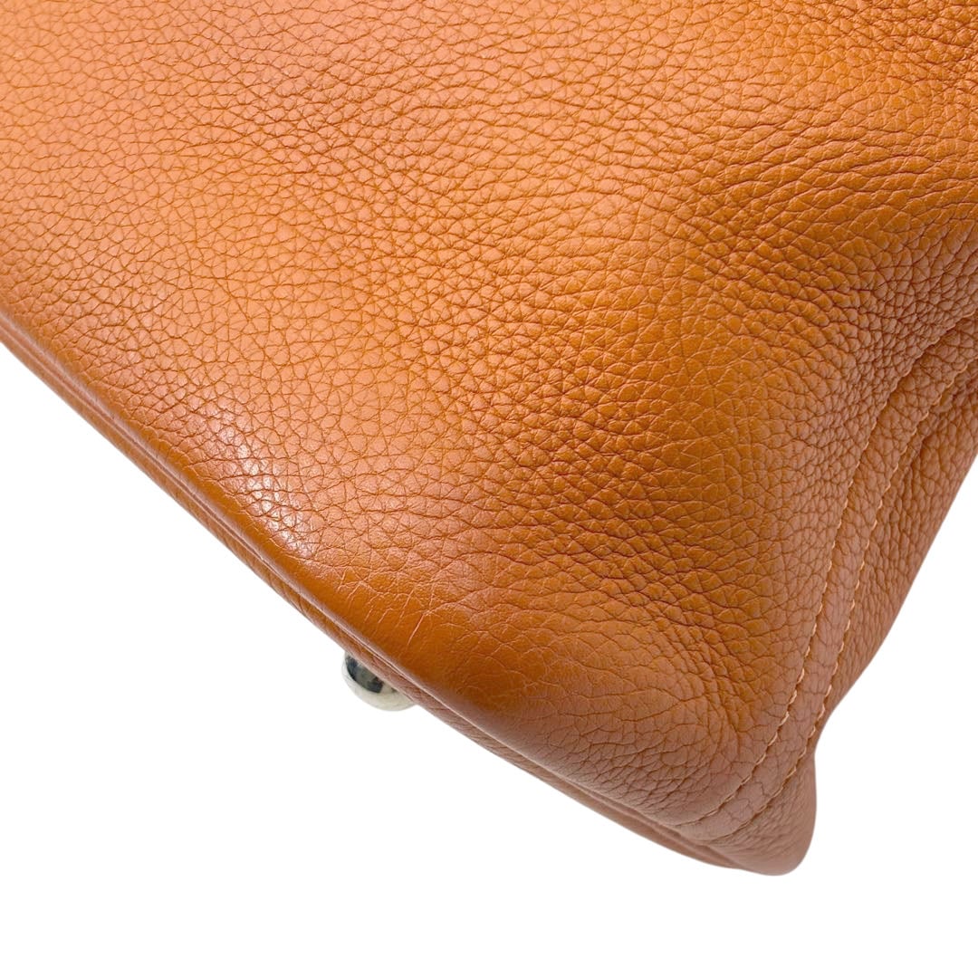 HERMES エルメス ボリード31 2WAYハンドバッグ トリヨンクレマンス ポティロン/シルバー金具 □K刻印