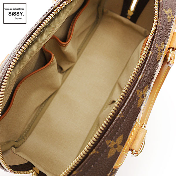 ■ルイ・ヴィトン■ トゥルーヴィル モノグラム ハンドバッグ PVC レザー ブラウン M42228 【LOUIS VUITTON】