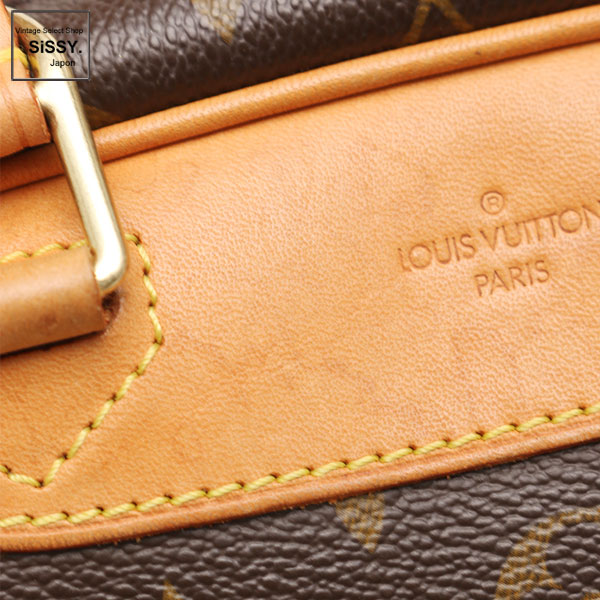 ■ルイ・ヴィトン■ トゥルーヴィル モノグラム ハンドバッグ PVC レザー ブラウン M42228 【LOUIS VUITTON】