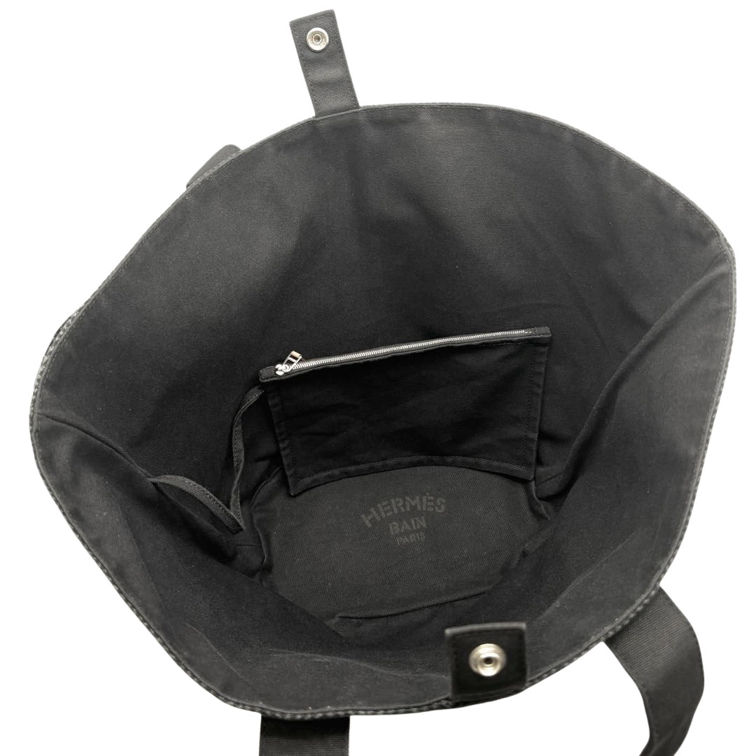 HERMES エルメス トートバッグ パニエドプラージュPM トワルシェブロン