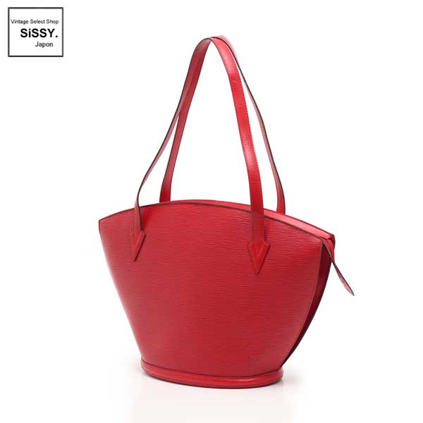 ■ルイ・ヴィトン■ サンジャック ショッピング エピ ショルダーバッグ レザー カスティリアンレッド M52267 【LOUIS VUITTON】
