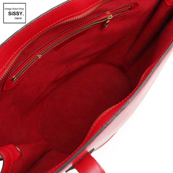 ■ルイ・ヴィトン■ サンジャック ショッピング エピ ショルダーバッグ レザー カスティリアンレッド M52267 【LOUIS VUITTON】