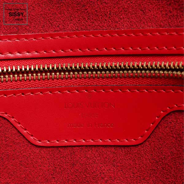 ■ルイ・ヴィトン■ サンジャック ショッピング エピ ショルダーバッグ レザー カスティリアンレッド M52267 【LOUIS VUITTON】
