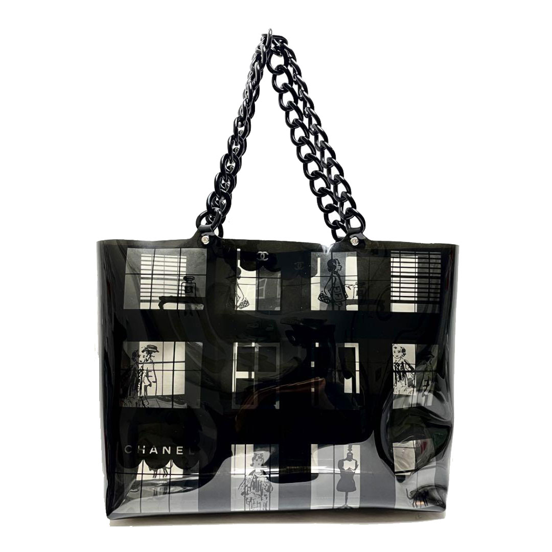 【コンビニ受取対応商品】 CHANEL クリアトートバッグ バッグ