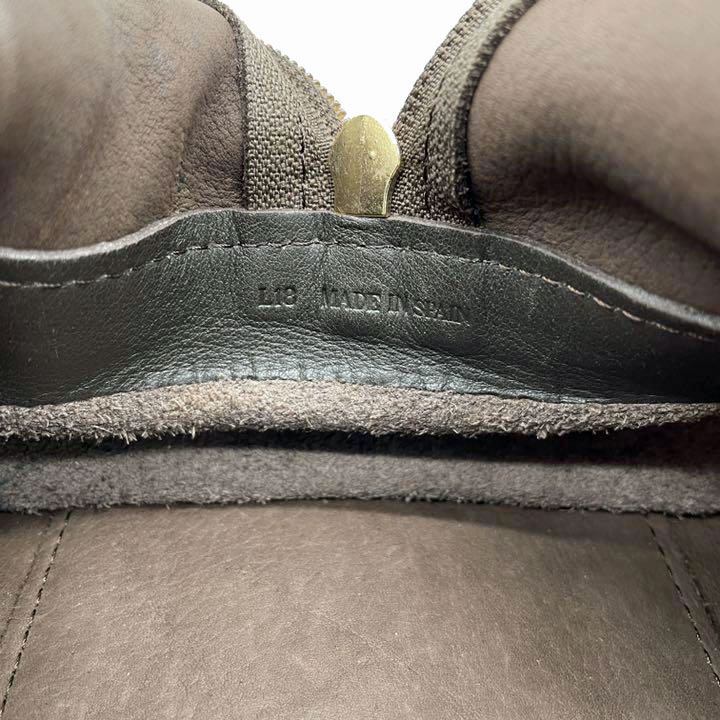 LOEWE ブラウン スエード ハンドバッグ　アマソナ LOEWE - 新品同様 ロエベ LOEWE アマソナ 28 2way ハンド