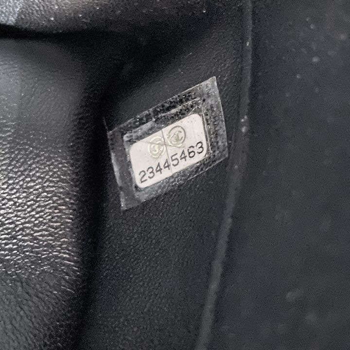 CHANEL シャネル ココハンドル 2WAYハンドバッグ パイソン ブラック いぶしシルバー金具 23番台