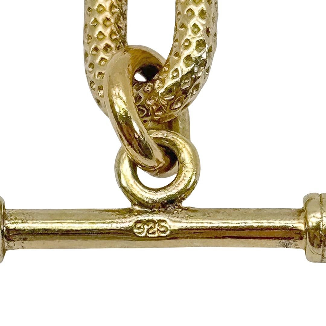 R.ALAGAN ララガン HEAVY CHAIN NECKLACE ネックレス スターリングシルバー(925) イエローゴールドメッキ(YGP)