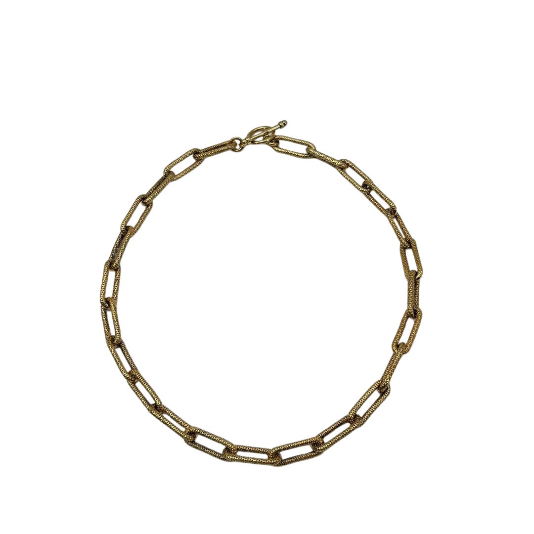 R.ALAGAN ララガン HEAVY CHAIN NECKLACE ネックレス スターリングシルバー(925) イエローゴールドメッキ(YGP)