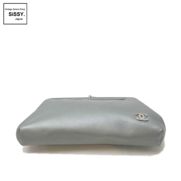 □シャネル□ ココマーク がま口 ミニクラッチバッグ ポーチ □シャネル□ ココマーク がま口 ミニクラッチバッグ ポーチ