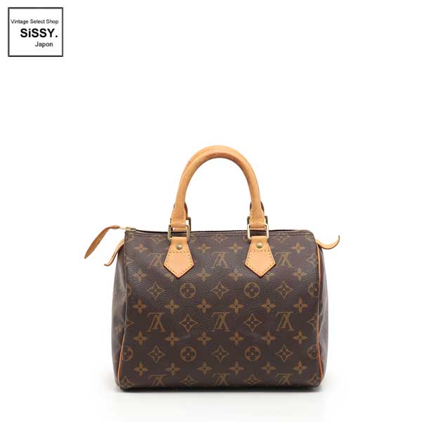■ルイ・ヴィトン■ スピーディ25 モノグラム ハンドバッグ PVC レザー ブラウン M41528 【LOUIS VUITTON】