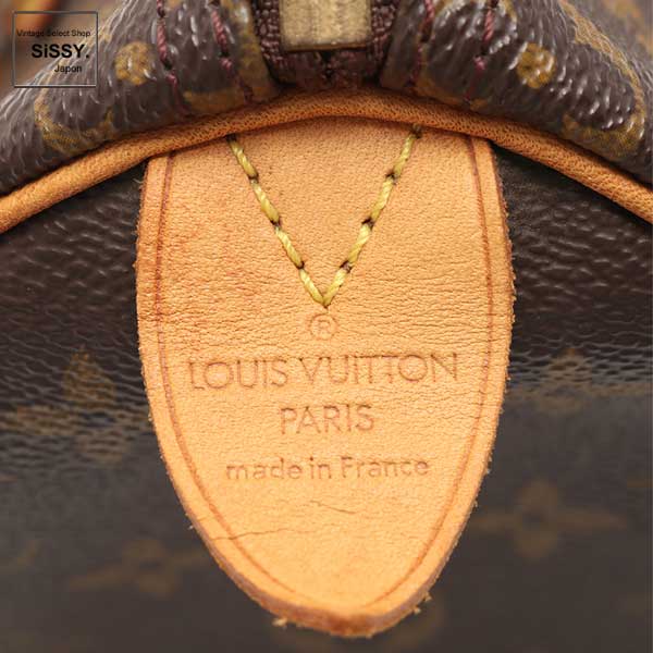 ■ルイ・ヴィトン■ スピーディ25 モノグラム ハンドバッグ PVC レザー ブラウン M41528 【LOUIS VUITTON】