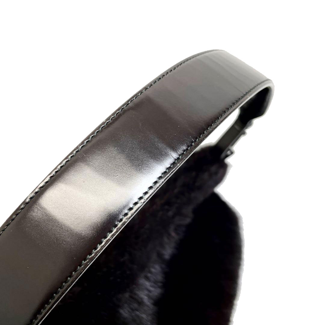 GUCCI グッチ ワンショルダーバッグ ファー ダークブラウン 000・3593・000926