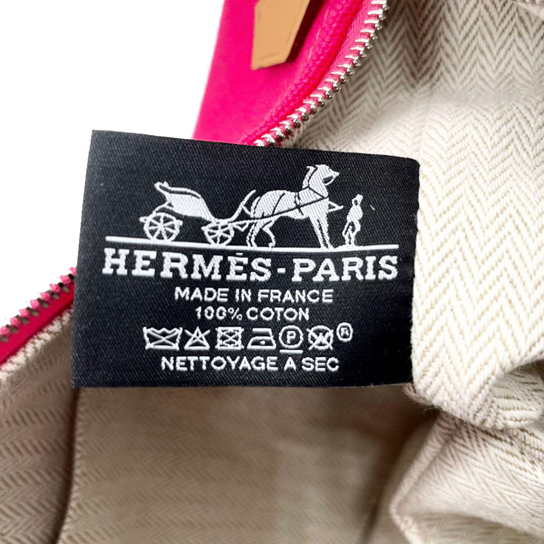 HERMES エルメス ブリッド ア ブラックPM バニティポーチ ハンドバッグ ...