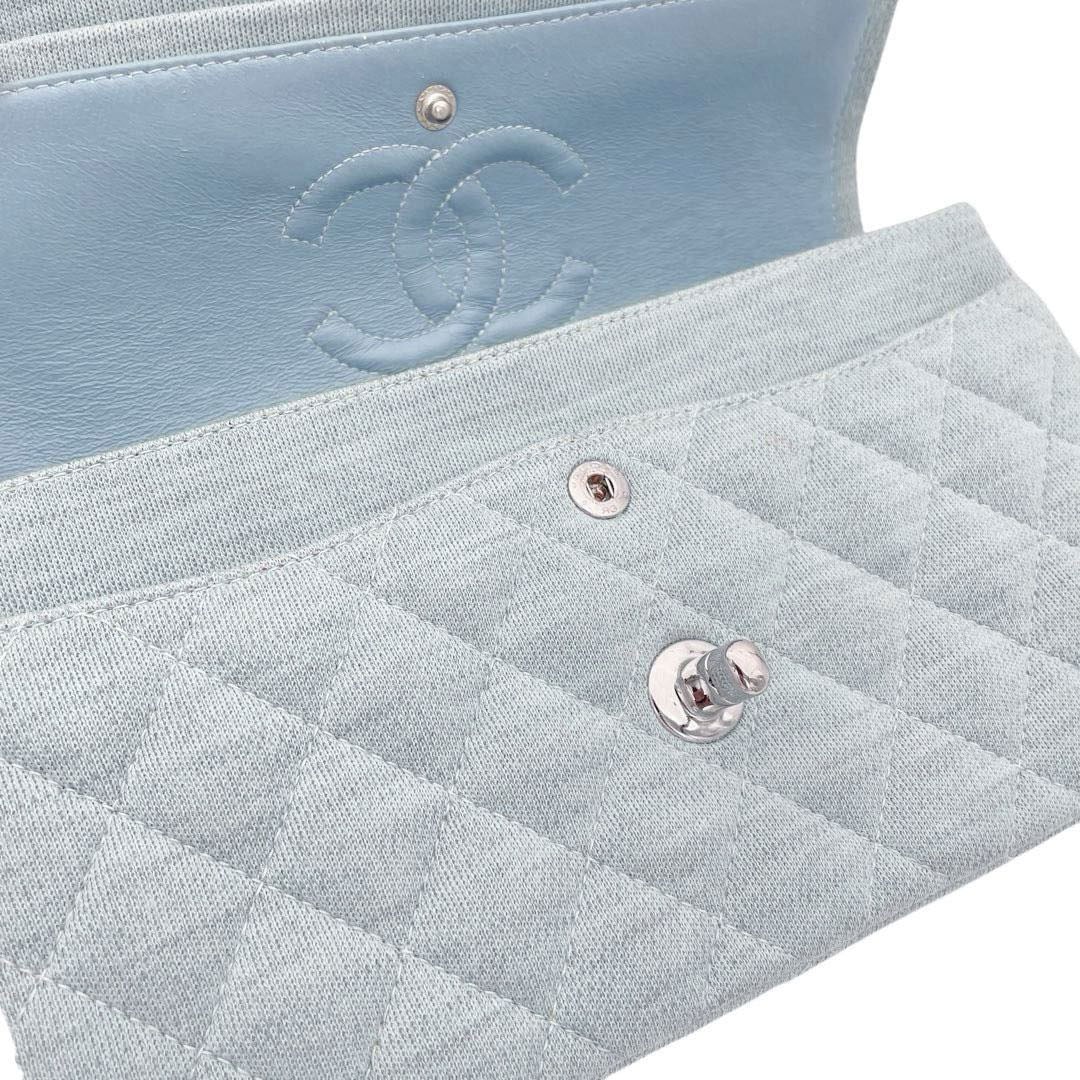 CHANEL シャネル マトラッセ23 チェーンショルダーバッグ コットン