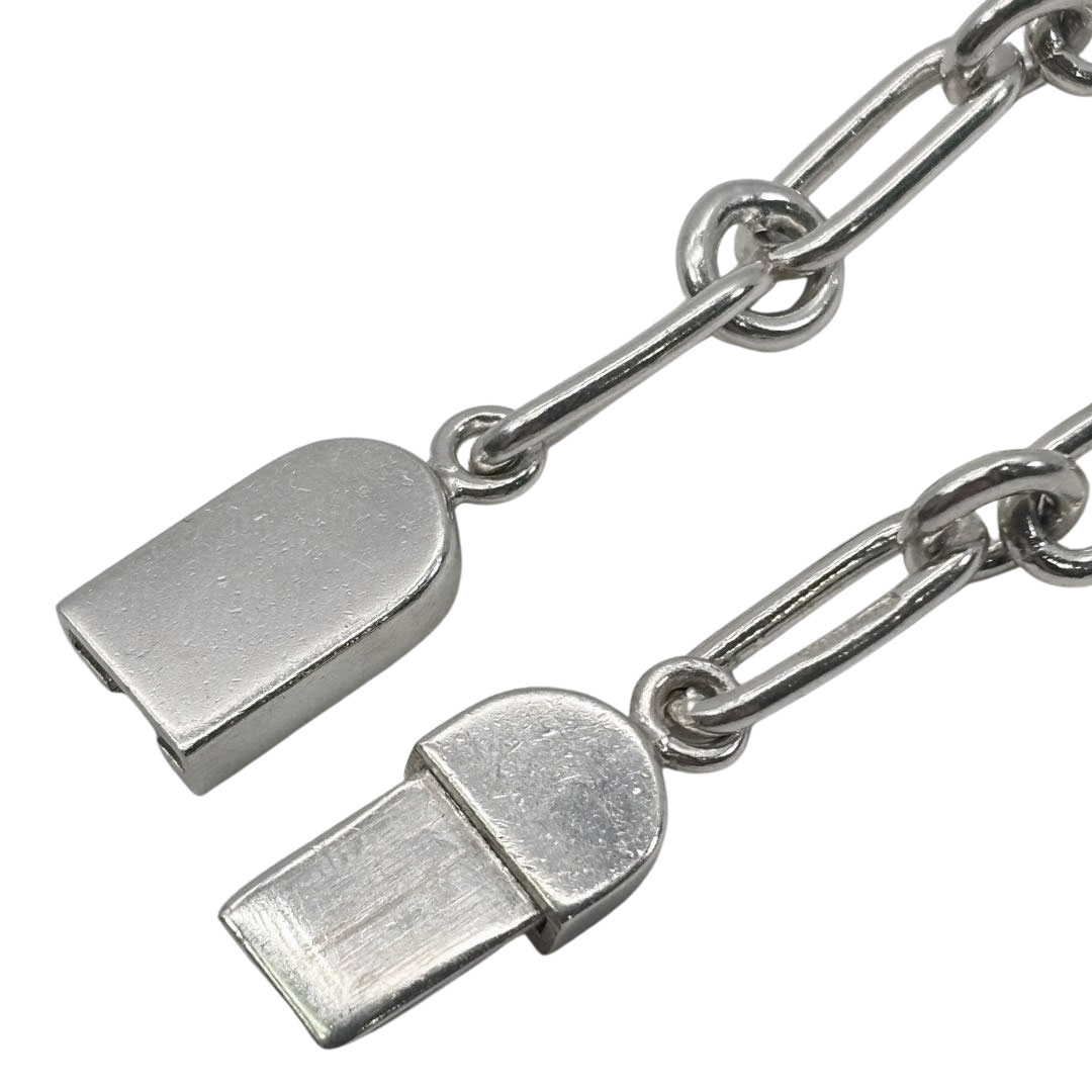 GUCCI グッチ ヴィンテージブレスレット エリプス ロックチェーン