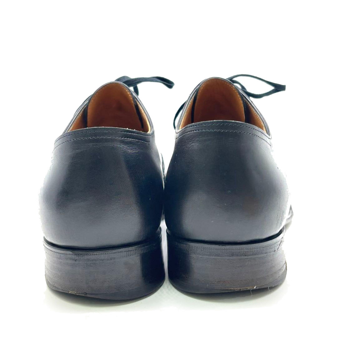 JOHN LOBB ジョンロブ ドレスシューズ 革靴 PHILIP2 カーフレザー/リザードレザー ブラック 7 1/2E(約26cm)