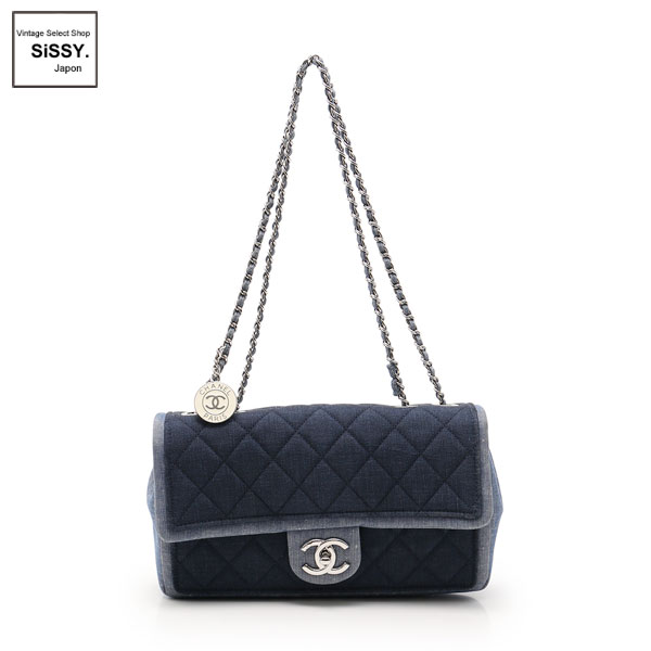 CHANEL シャネル 19 デニム ショルダーバッグ シリアルシール 31番台