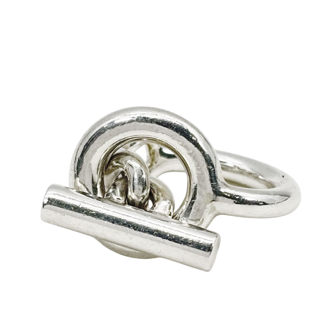 HERMES エルメス リング クロワゼットMM 指輪 #50(約9号) Ag925