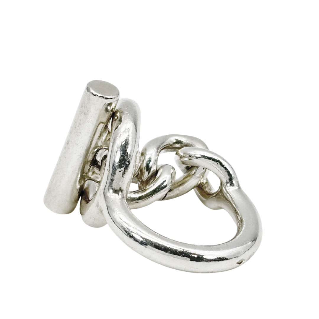 HERMES エルメス リング クロワゼットMM 指輪 #50(約9号) Ag925