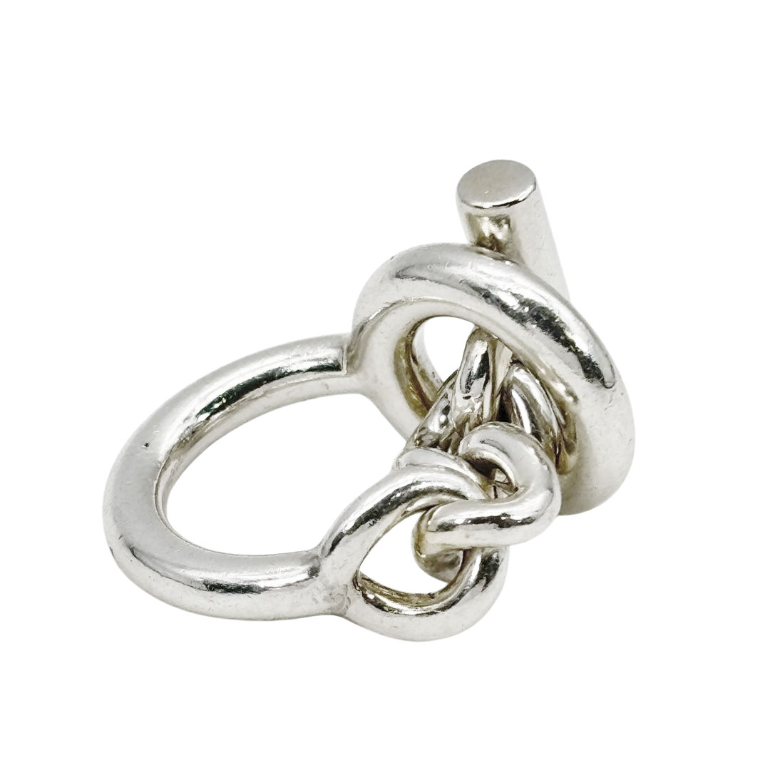 HERMES エルメス リング クロワゼットMM 指輪 #50(約9号) Ag925