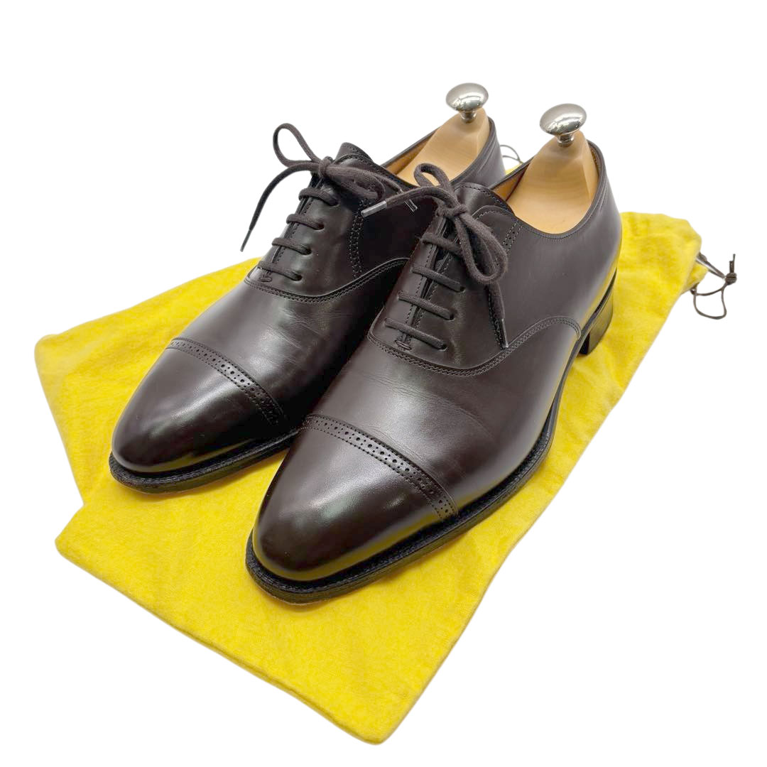JOHN LOBB ジョンロブ ドレスシューズ 革靴 PHILIP2 カーフレザー ブラウン 7EE(約25.5cm)