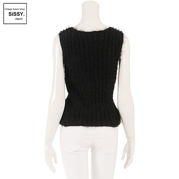 ■シャネル■ ニット アンゴラ ブラック 02A 38（S） 【CHANEL】