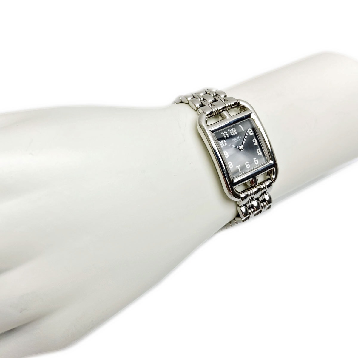 □エルメス□ レディース腕時計 ケープコッド QZ シルバー