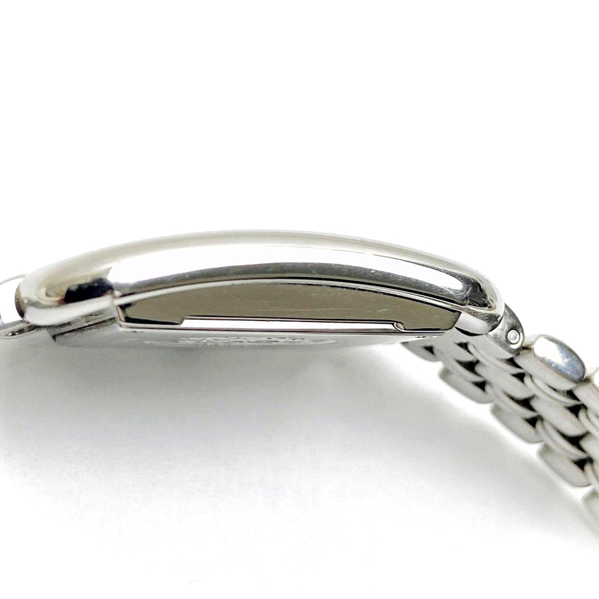 □エルメス□ レディース腕時計 ケープコッド QZ シルバー 黒文字盤