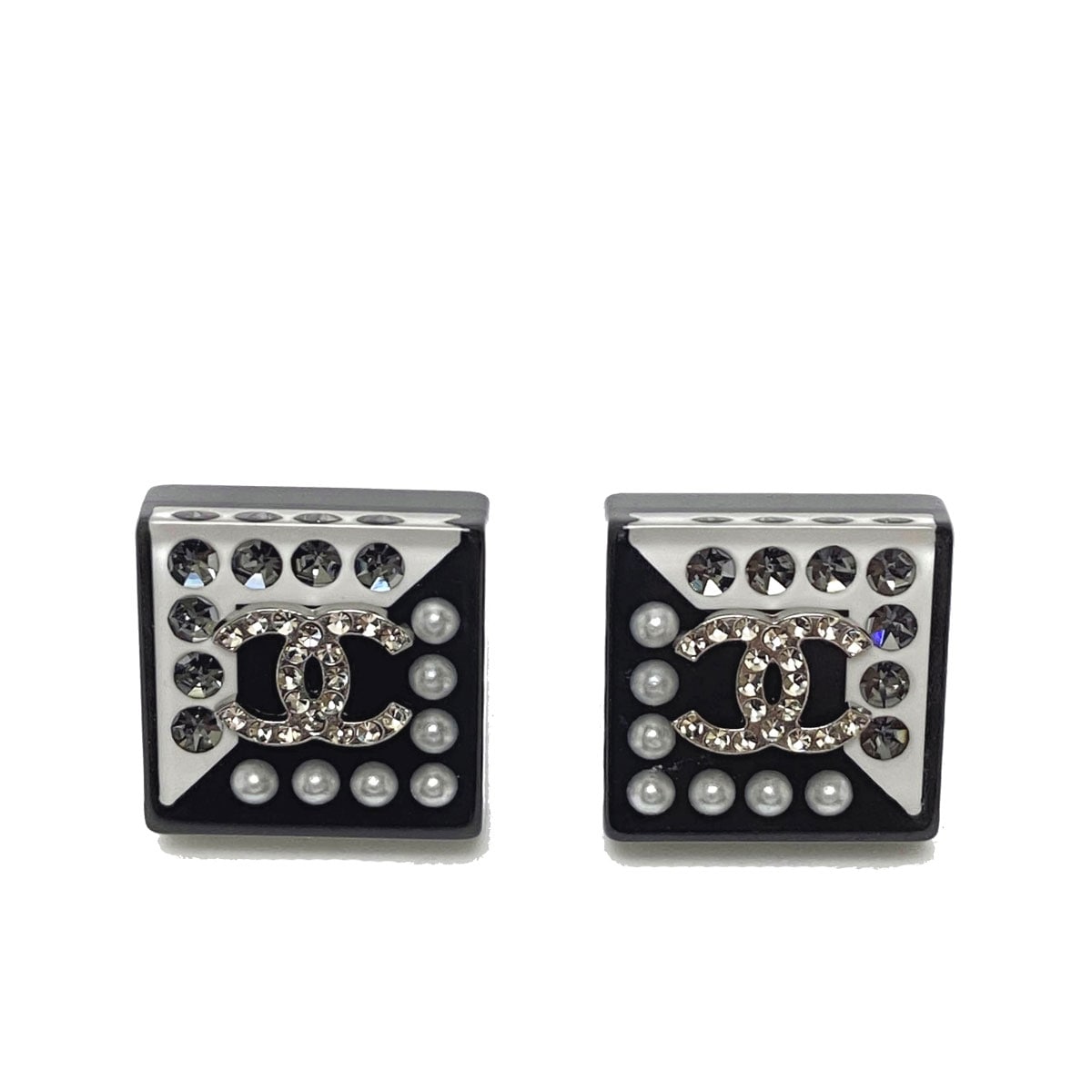 CHANEL(シャネル) スクエア ピアス 03年製 CHANEL(シャネル) スクエア ピアス 03年製 CHANEL シャネル スクエア型