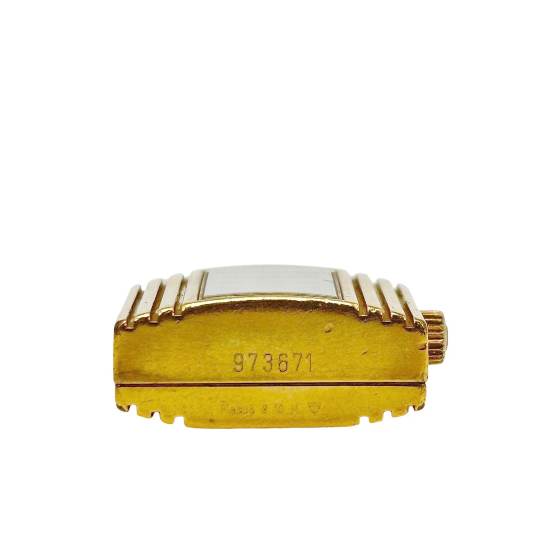 新品ベルト　美品✨　稼働　HERMES ラリー　金文字盤 3針タイプ　腕時計 11990355.jpg