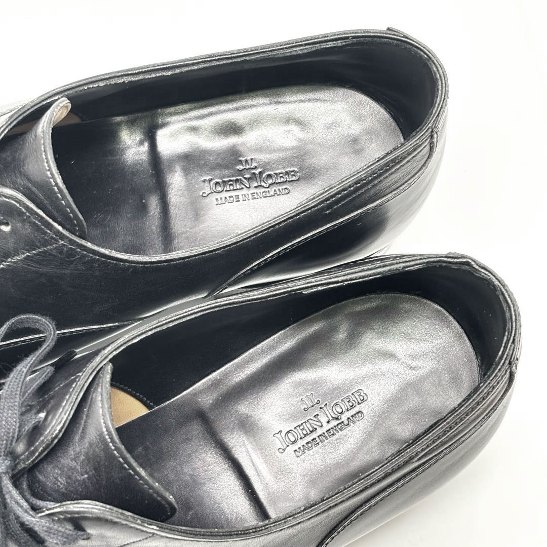 JOHN LOBB ジョンロブ ドレスシューズ 革靴 WARWICK ウォーウィック カーフレザー ブラック 7 1/2E(約26cm)