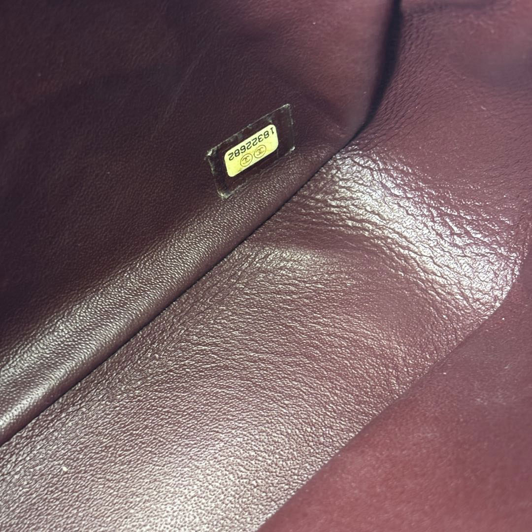 【美品】シャネル チェーンショルダーバッグ 21cm ダイヤモンドCC 3M63 CHANEL シャネル チェーンショルダーバッグ 21cm ダイヤモンドCC