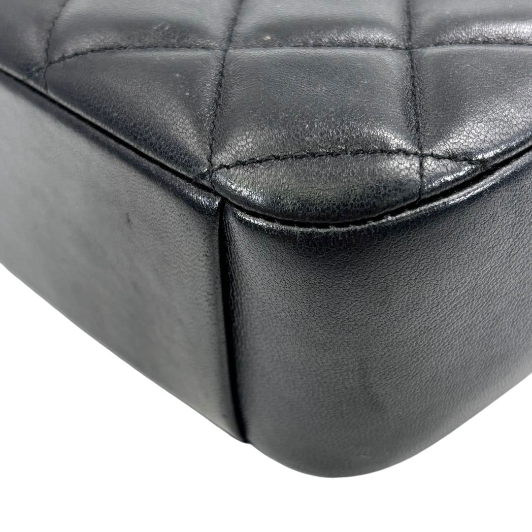 CHANEL シャネル チェーンショルダーバッグ 21cm ダイヤモンドCC