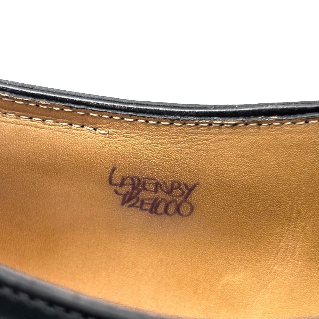 JHON LOBB ジョンロブ ドレスシューズ 革靴 LAZENBY カーフレザー ブラック 7 1/2E(約26cm)