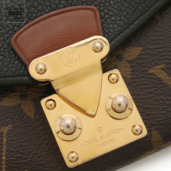 ■ルイ・ヴィトン■ 二つ折り長財布 ポルトフォイユ パラス モノグラム PVC レザー ノワール M58415 【LOUIS VUITTON】