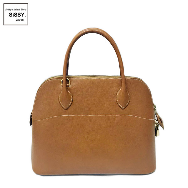 ■エルメス■ ボリード31 2WAY ハンドバッグ クシュベル ゴールド/ゴールド金具 ○Z刻印 【HERMES】